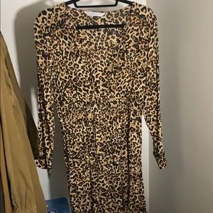 Zara Leopard Print Dress